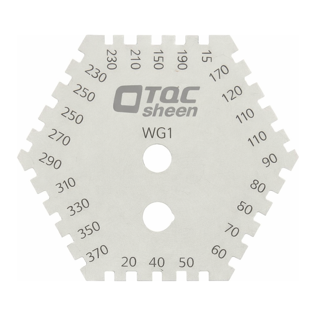 AS ONE Square Wet Film Thickness Gauge, 각형 웨트 필름 두께 게이지