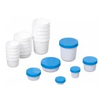 AS ONE Sterile UG Round Ointment Jar PP CP Type 24 mL, 멸균 UG 연고병 24 mL