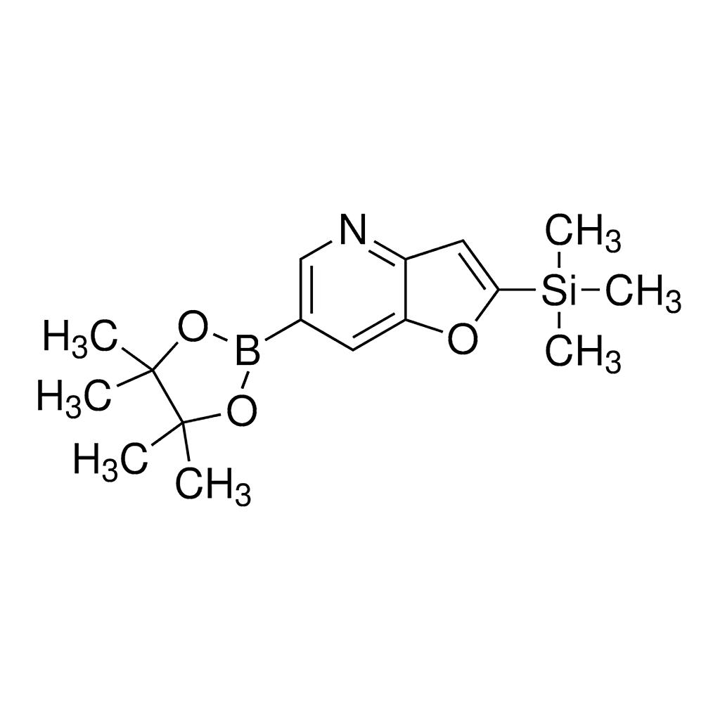 Merck 6-(4,4,5,5-Tetramethyl-1,3,2-dioxaborolan-2-yl)-2-(trimethylsilyl)furo[3,2-b]pyridine