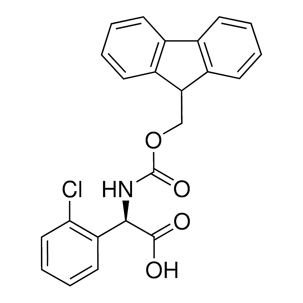 Merck (R)-(2-Chloro-phenyl)-[(9H-fluoren-9-ylmethoxycarbonylamino)]-acetic acid