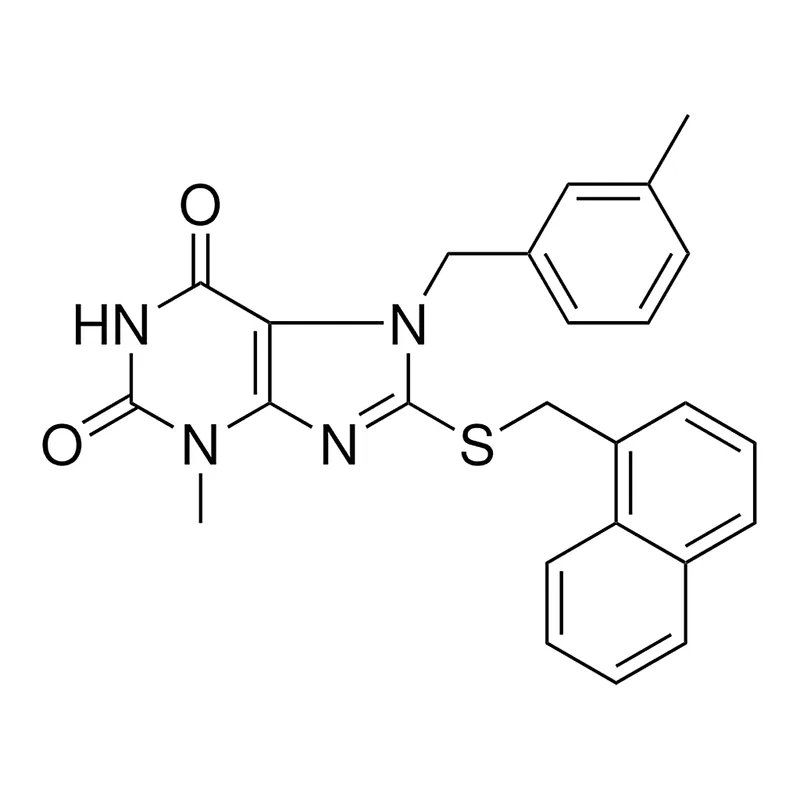 Merck 3-ME-7-(3-METHYLBENZYL)-8-((1-NA-