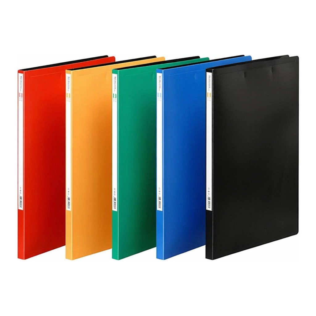 OFFICENEX 문화 PP펀치레스화일(F431-7/A4/좌철/적색)