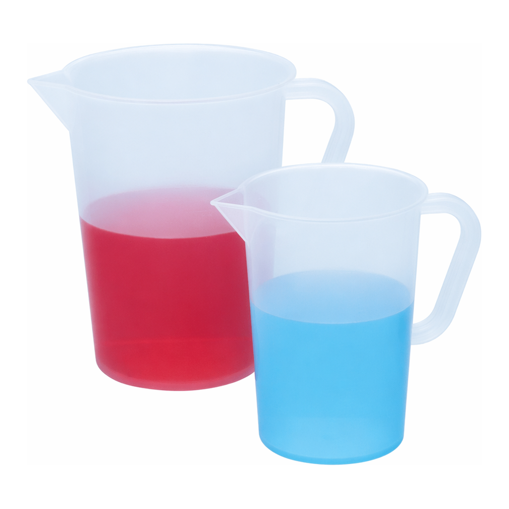 Daihan Science WisdTM PP MeasureTM Beaker, with Precise Graduation·Spout, Autoclavable, 25~5,00