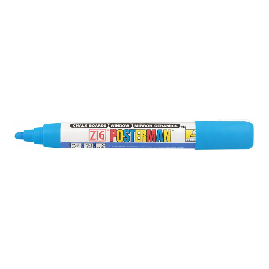 OFFICENEX 지그 포스터맨 수성 마카(2mm/라이트블루)