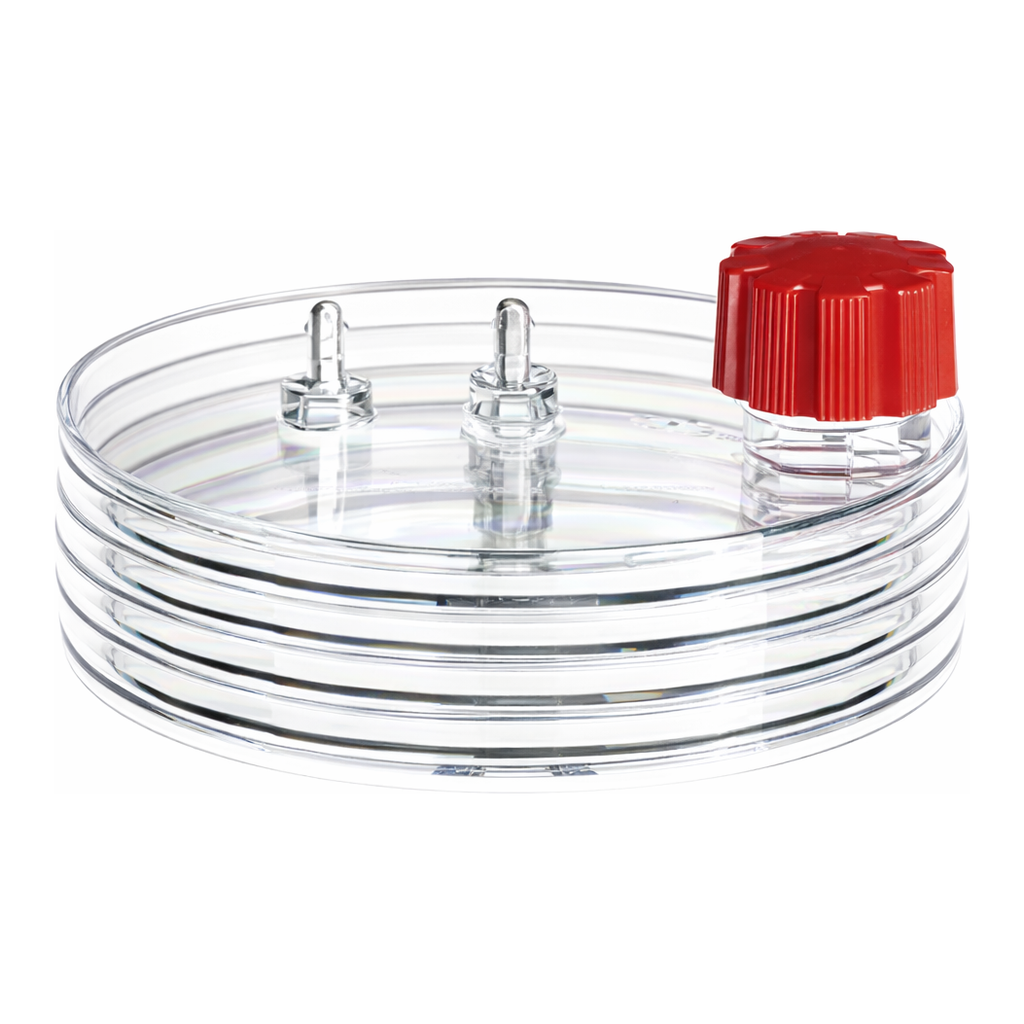 Greiner Bio One CELLDISC, 4 LAYERS, 1.000 CM², PS, CLEAR,TC, STANDARD SCREW CAP RED, STERILE, SINGLE PACKED