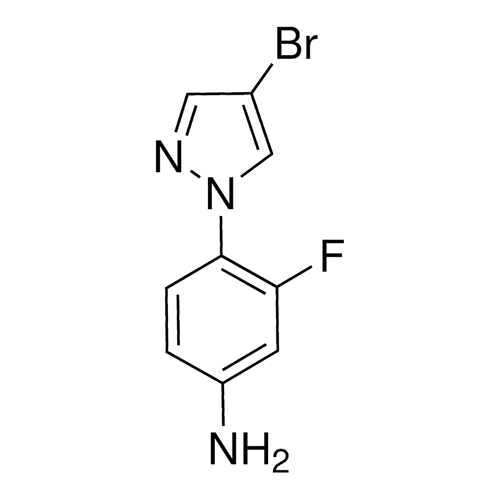 Merck [4-(4-Bromo-1H-pyrazol-1-yl)-3-fluorophenyl]amine