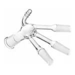 AS ONE Three-Way Adaptor(for Decompression. Angle about 105˚), 어댑터(감압용. 각도 약105˚)