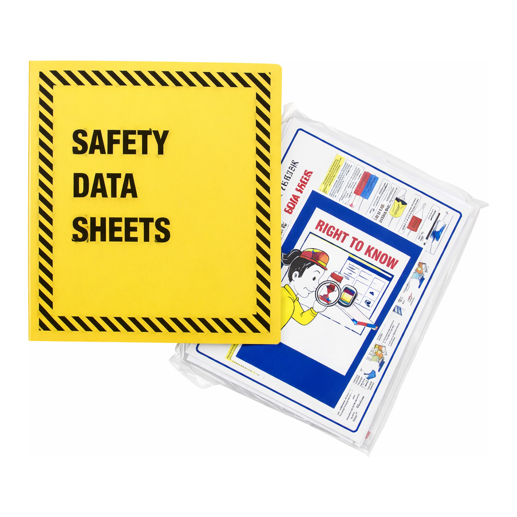 Brady 1.5" Yellow MSDS Binder