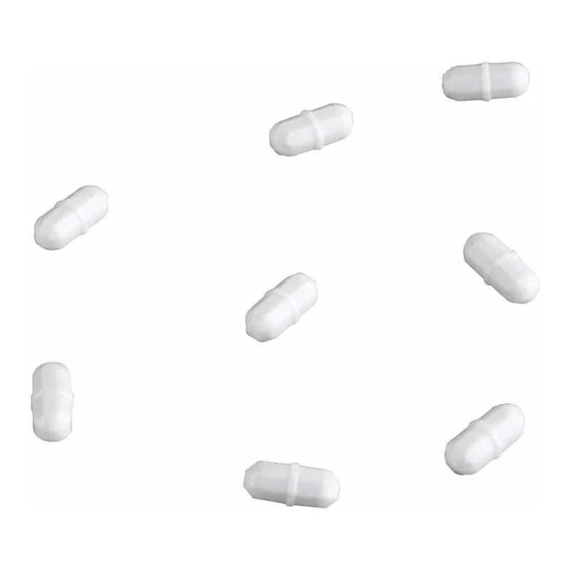 Merck MAGNETIC STIR BAR, PTFE, WHITE, ROUND,&