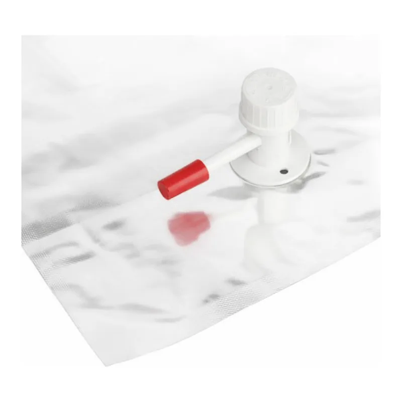 Restek Gas Sampling Bag, Multi-Layer Foil, 1L, 7in x 7in w/polypropylene combo valve & septum, 1