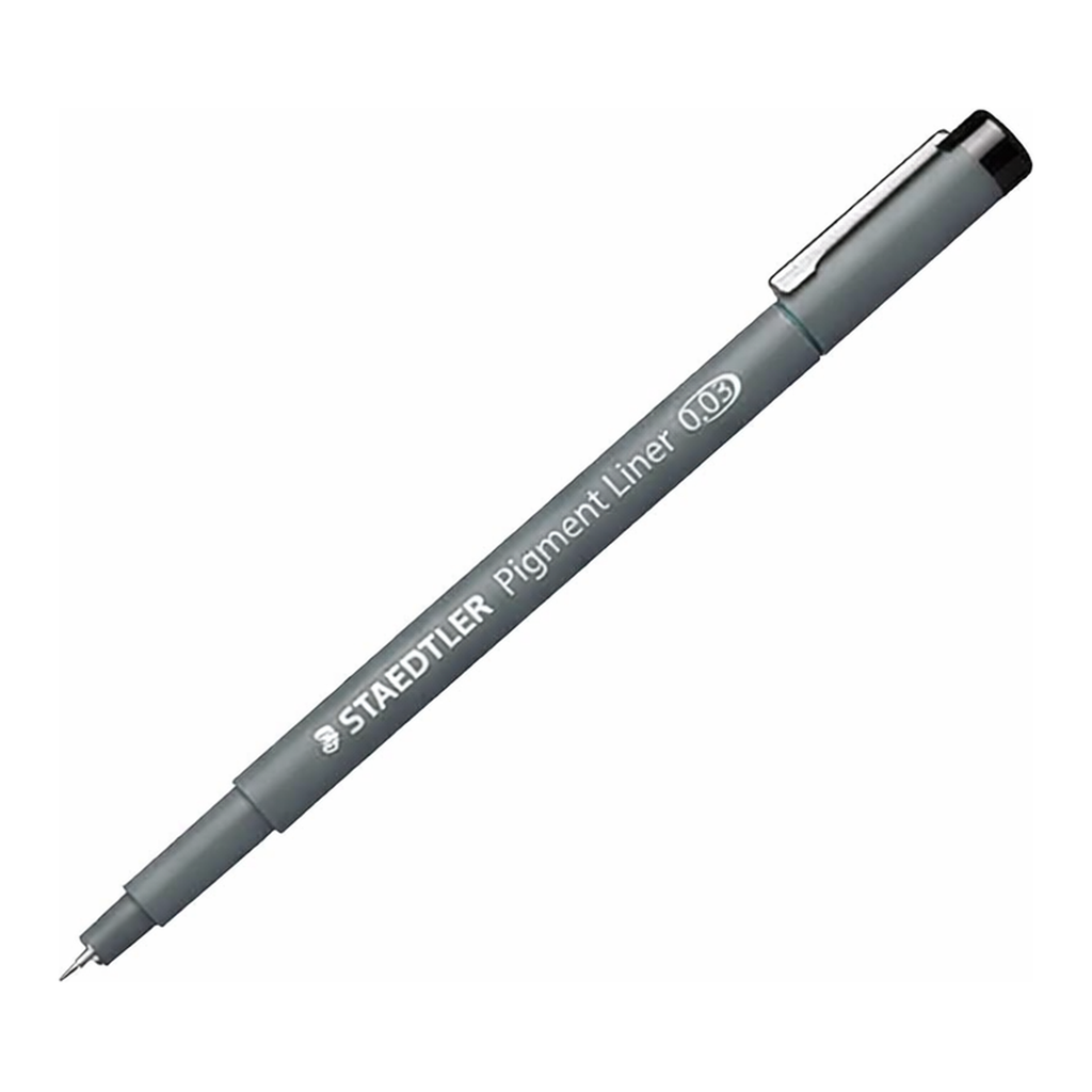 OFFICENEX 스테들러 308-005 피그먼트라이너(흑색/0.05mm)