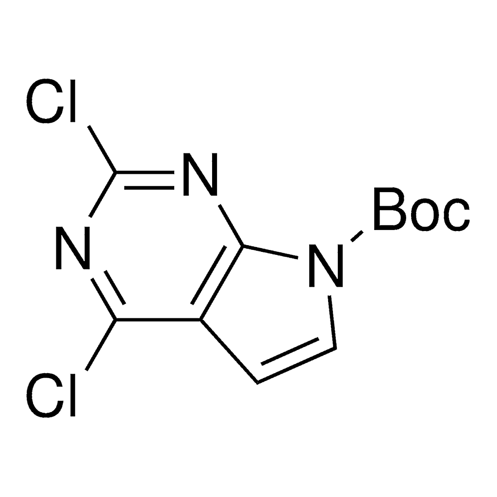Merck 2,4-Dichloro-7H-pyrrolo[2,3-d]pyrimidine-7-carboxylic acid tert-butyl ester