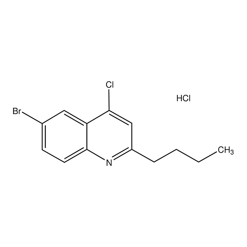 Merck 6-Bromo-4-chloro-2-butylquinoline hydrochloride