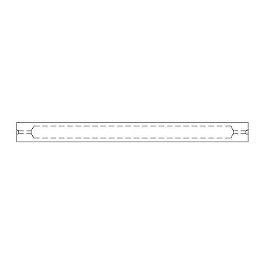 Restek Double Taper (Gooseneck) Splitless Liner, 4 mm x 6.5 x 78.5 for Agilent GCs Base Deact., 5