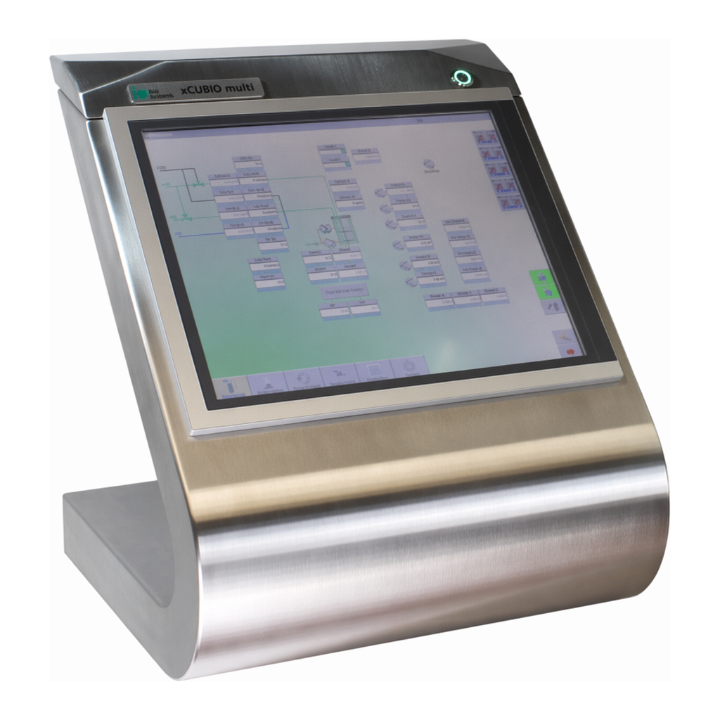 xCUBIO multi – bioreactor with up to 12 parallel