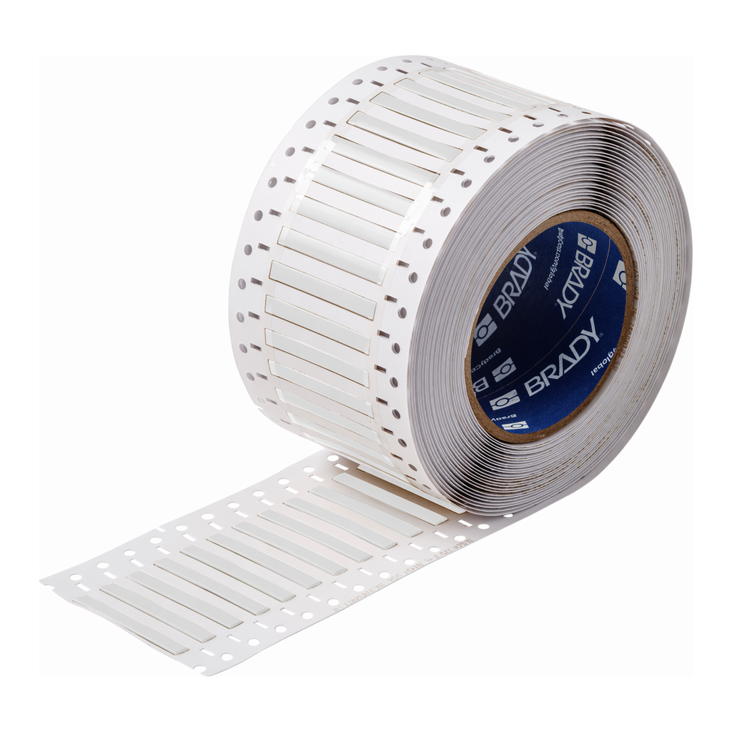 Brady PermaSleeve Low Smoke Zero Halogen Heat Shrink Labels, 1/8" Dia, for 3" Core Printers