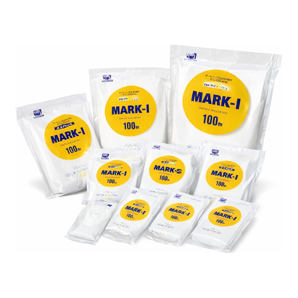 AS ONE Unipac Mark (Gamma Ray Sterilized) 50 X 70mm 100 Sheets