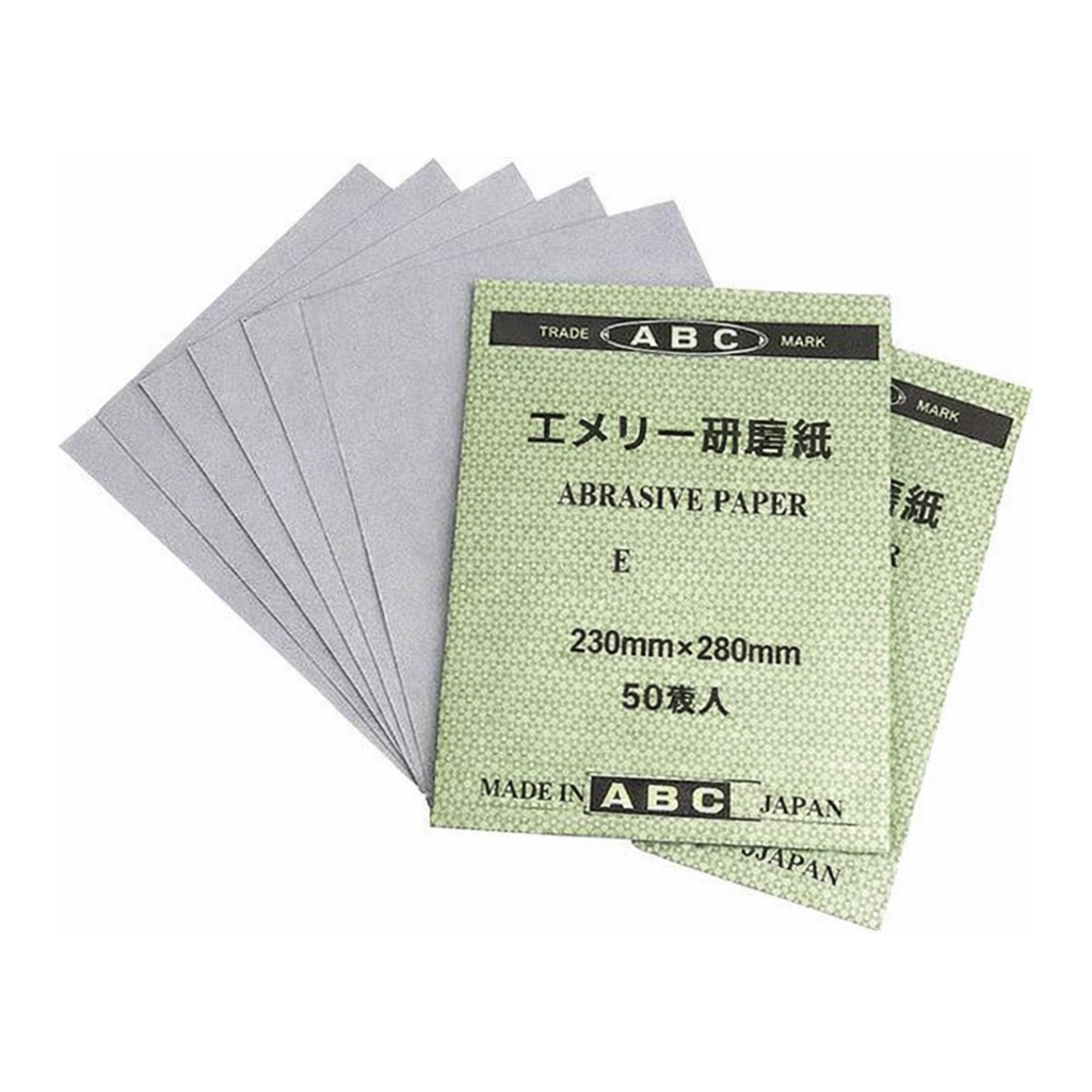 AS ONE Emery Abrasive Paper (for PrecisIon Sanding Finishing), 에메리 연마지(정밀마감용 건사포)