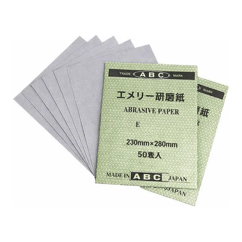 AS ONE Emery Abrasive Paper (for PrecisIon Sanding Finishing), 에메리 연마지(정밀마감용 건사포)