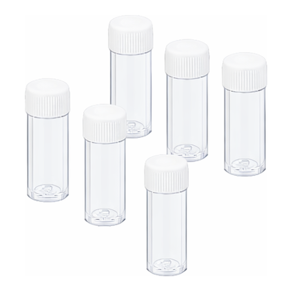 AS ONE PS Screw Tube Bottle 5mL 100 Pcs
