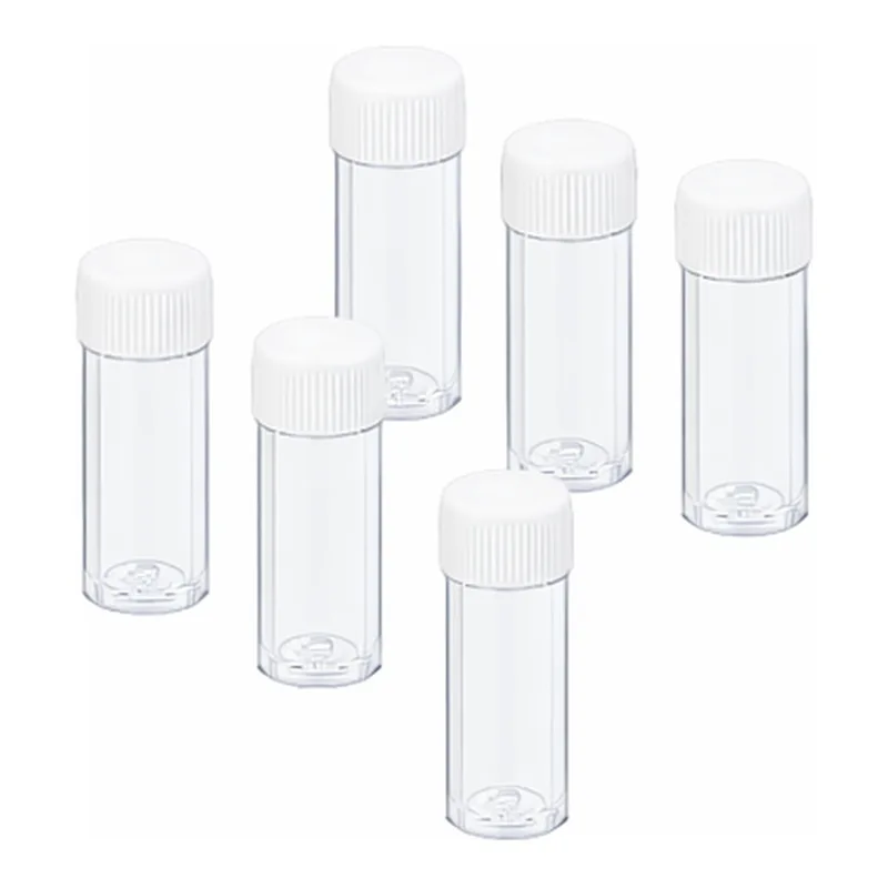 AS ONE PS Screw Tube Bottle 5mL 100 Pcs