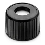 Waters Black, Screw Neck Cap and Preslit PTFE/Silicone Septum
