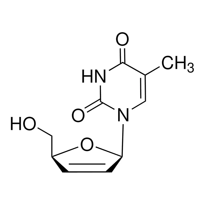 Merck 2',3'-Didehydro-3'-deoxythymidine