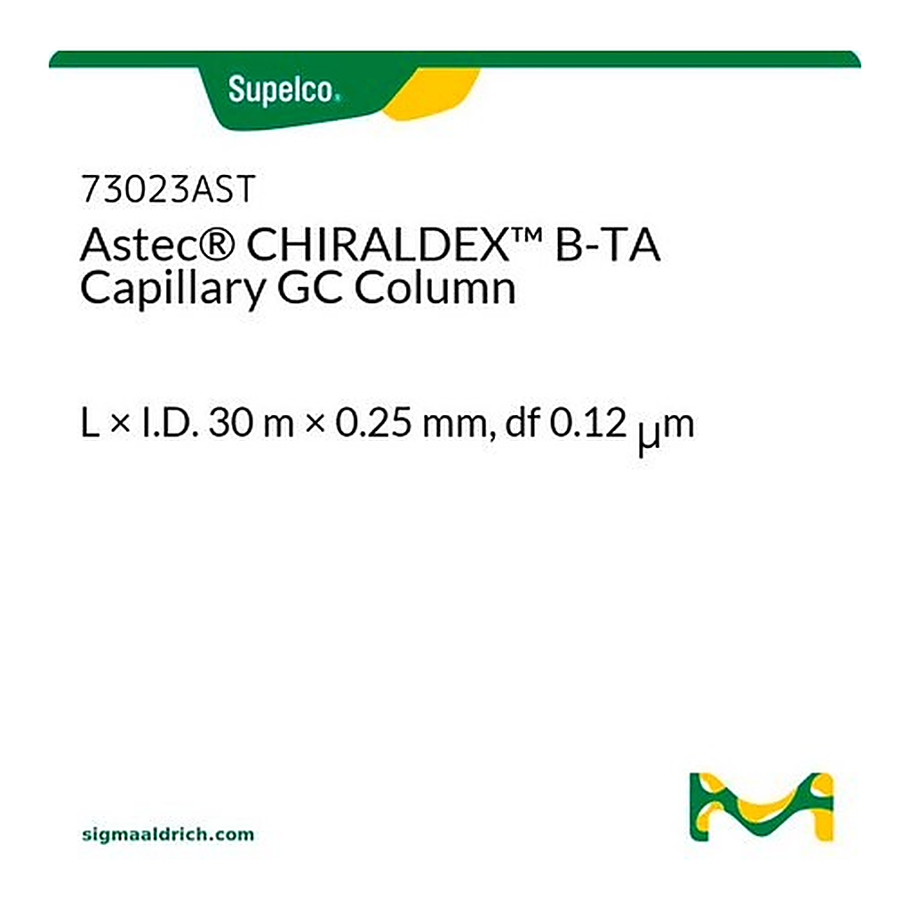 Merck Astec(R) CHIRALDEX(TM) B-TA Capillary GC Column
