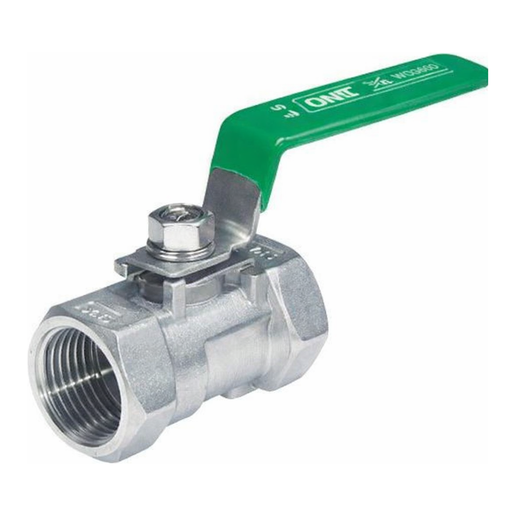 AS ONE Screw Ball Valve (Stainless Steel), 스크루 볼 밸브