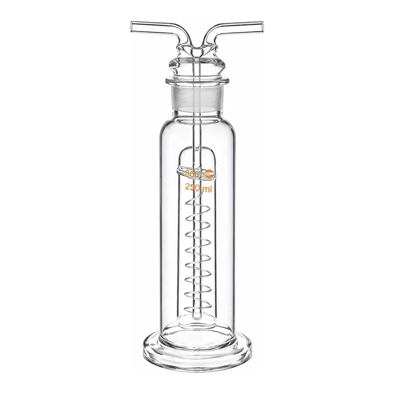 AS ONE Gas Cleaning Bottle . Drechsel Type, 가스세척병 (드레셀식)