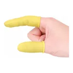 Daihan Science Powder Free Finger Cot, Class 1000, Multiple washed, Made of High-quality Latex<
