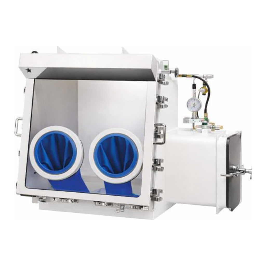AS ONE Gas Replacement Stainless Vacuum Glove Box, 스테인리스 대기압형 글러브박스