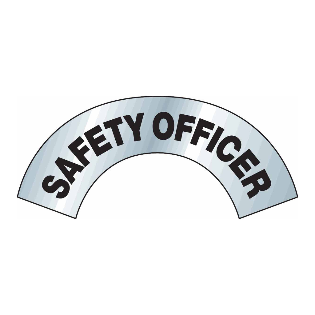 Brady Bradylite SAFETY OFFICER Hard Hat Label