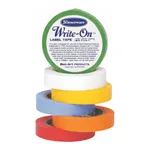 Daihan Science Bel-Art Write-On Label Tape, Colored, Length 36m<br>For Writing or Marking, 라벨테