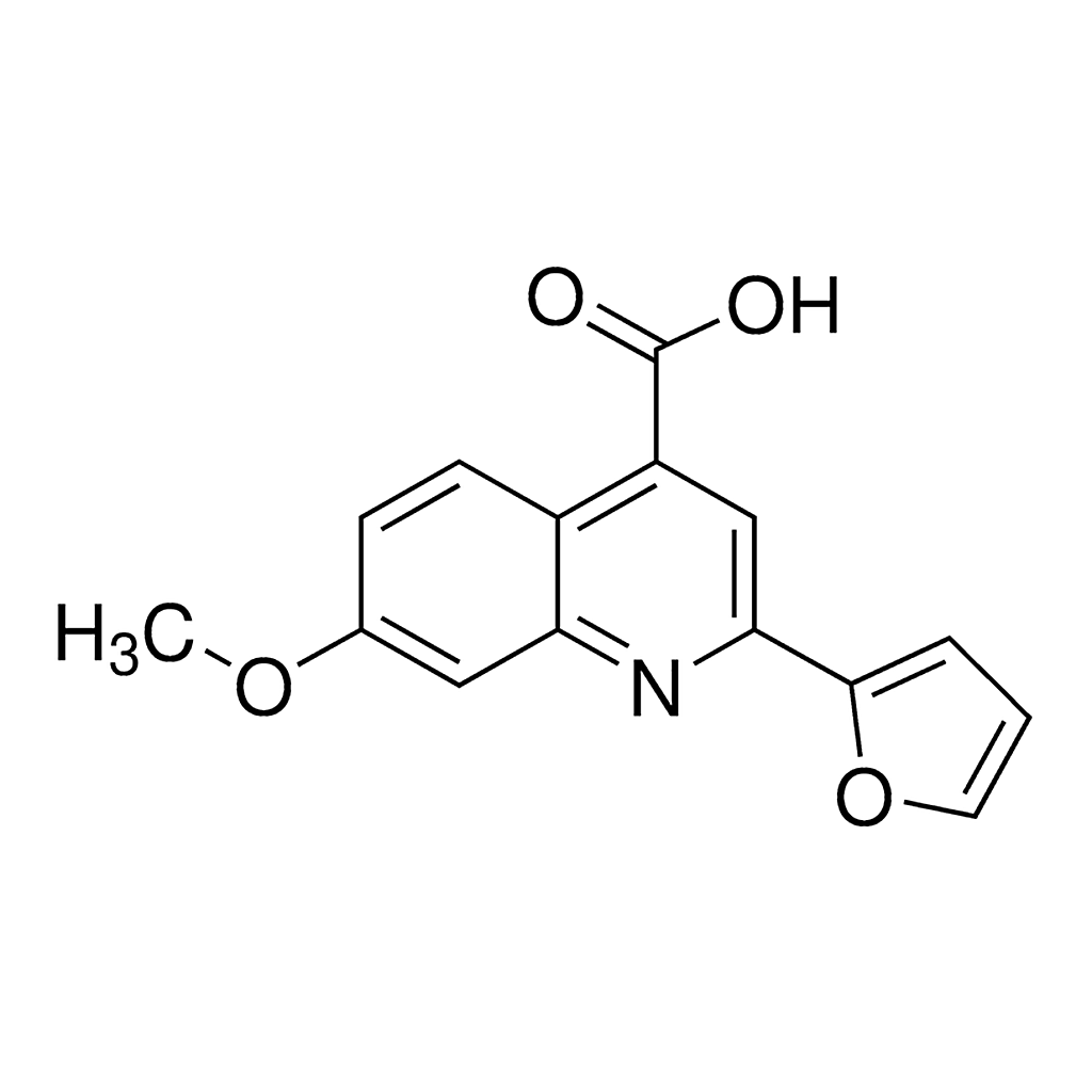 Merck 2-(2-Furyl)-7-methoxy-4-quinolinecarboxylic acid