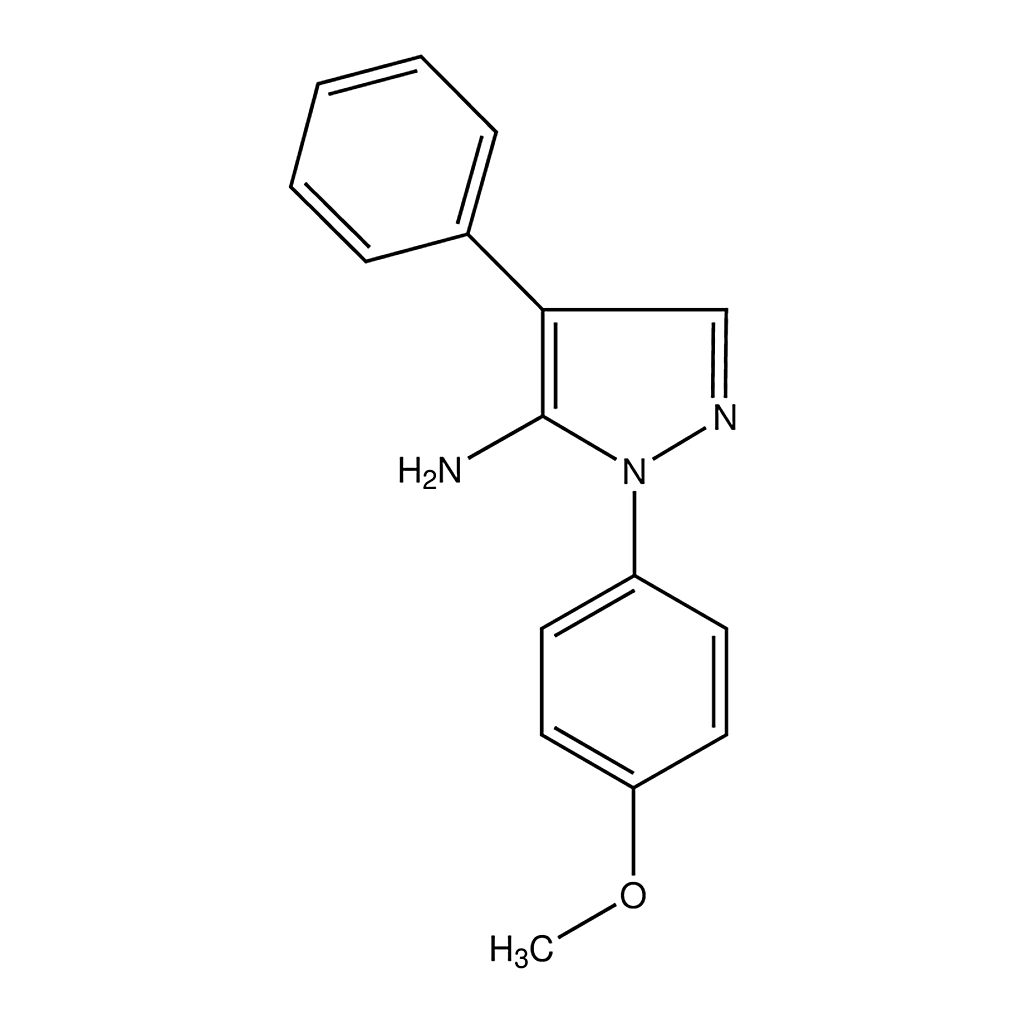 Merck 1-(4-Methoxyphenyl)-4-phenyl-1H-pyrazol-5-amine