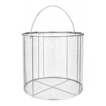AS ONE Stainless Mesh Basket Round, 원형 망바구니