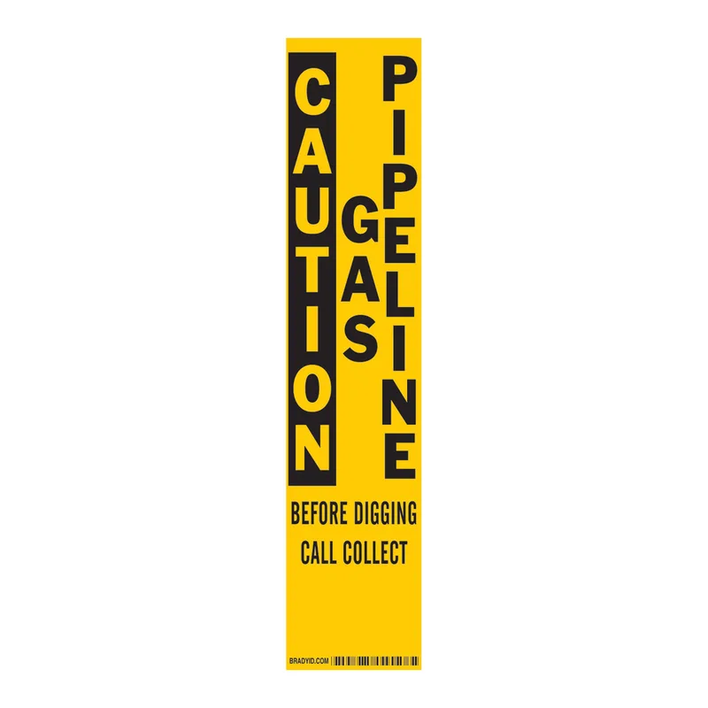 Brady BradyStake Warning Stake Labels