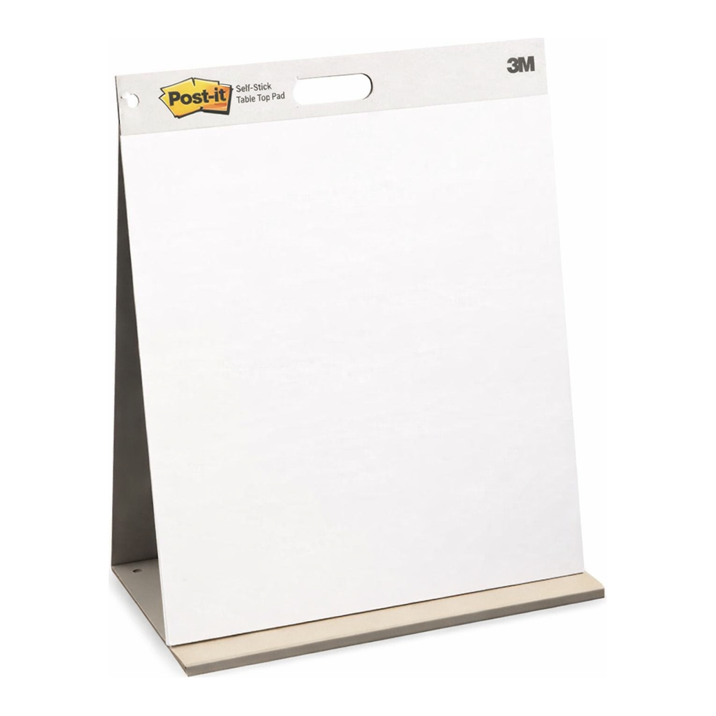 OFFICENEX 3M 포스트잇 이젤패드 563 테이블탑(50.8 * 61cm (흰색무지, 20장))