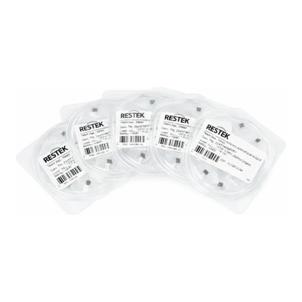 Restek Ferrule, Vespel/Graphite, VG1, 85% Vespel/15% Graphite Standard, 1/16in, 0.4mm ID, 50-pk.
