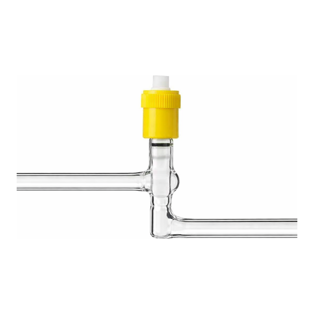 Merck J. Young high-vacuum PTFE valve, straight through