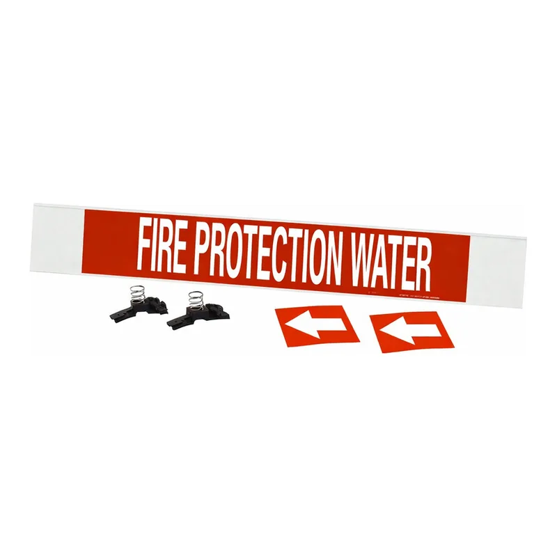 Brady FIRE PROTECTION WATER High Performance Pipe Marker