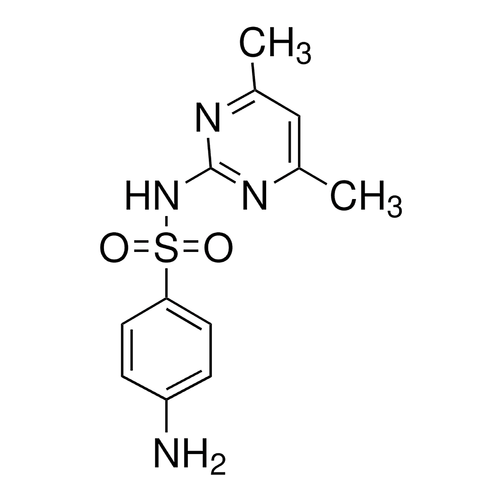 Merck Sulfadimidine for peak identification
