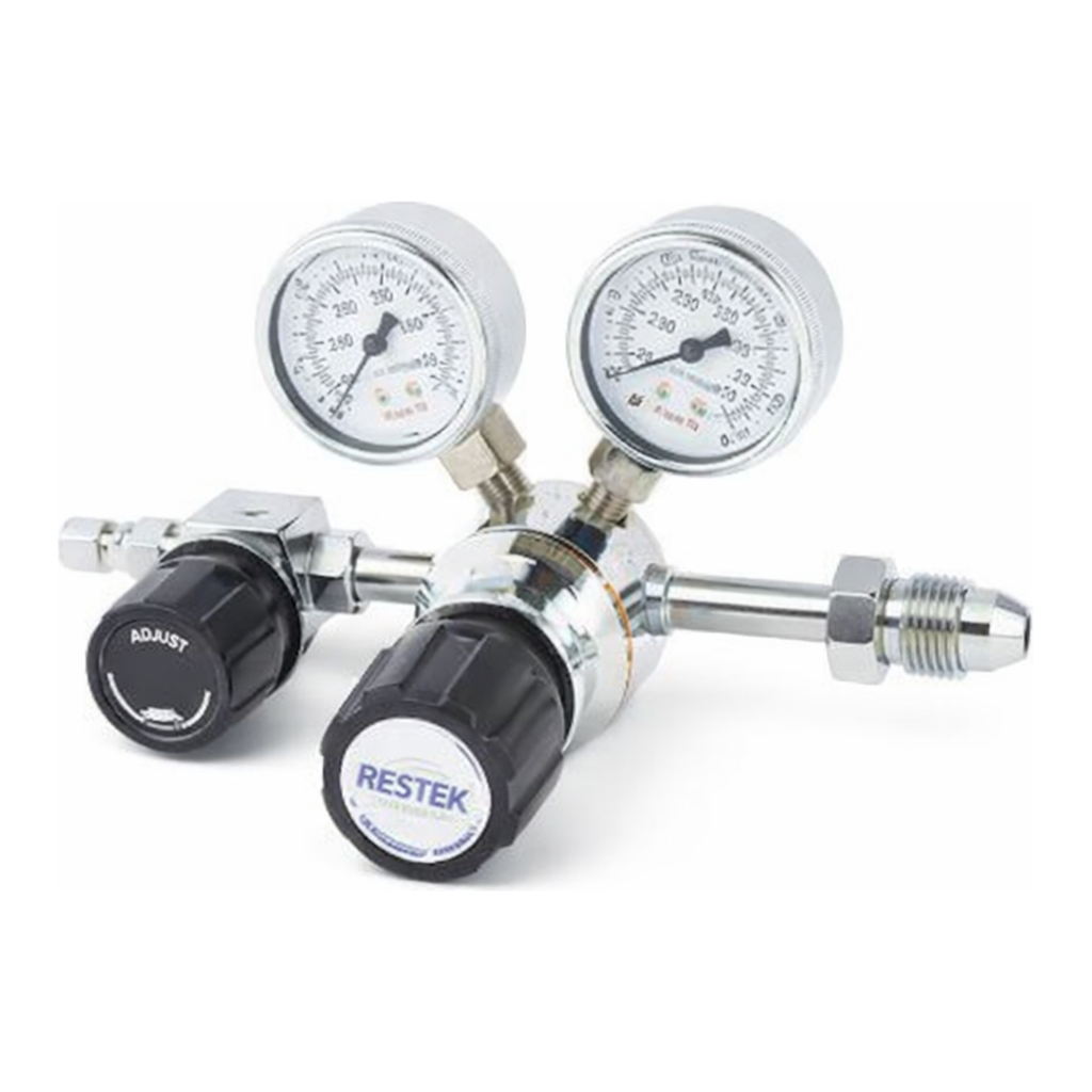 Restek Regulator, Brass, Single Stage, Ultra High Purity Air, CGA 590
