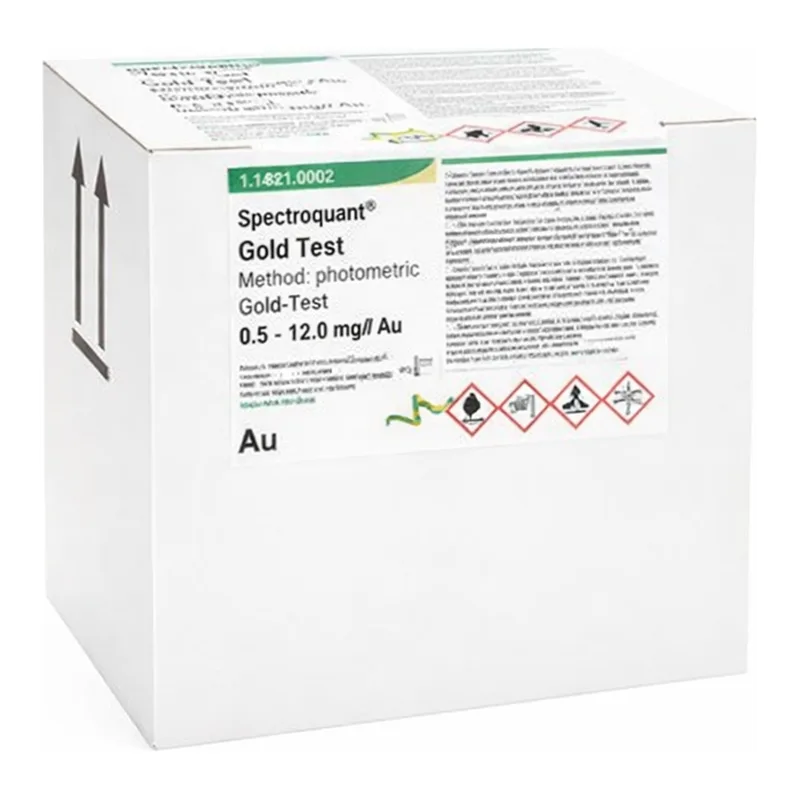 Merck GOLD TEST 0.5 - 12.0 MG/L AU 80 TESTS