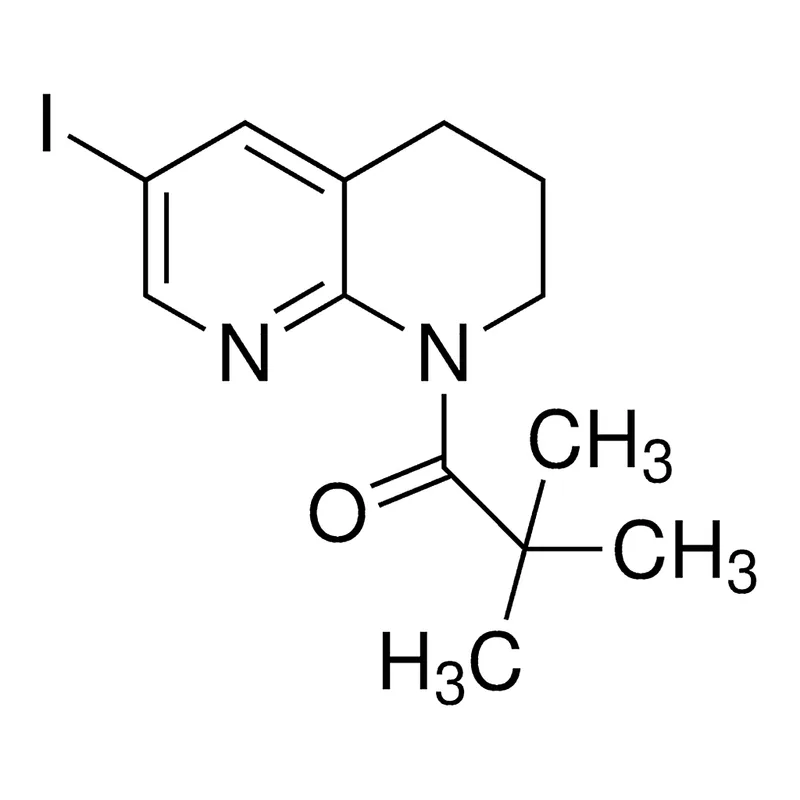 Merck 1-(6-iodo-3,4-dihydro-1,8-naphthyridin-1(2H)-yl)-2,2-dimethylpropan-1-one
