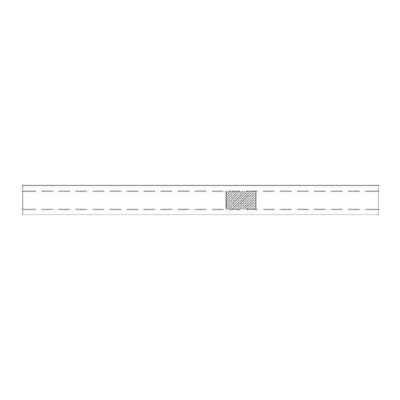 Restek Split Liner, 4 mm x 6.3 x 78.5 for Agilent GCs, Standard Deact., w/CarboFrit, 5-pk.