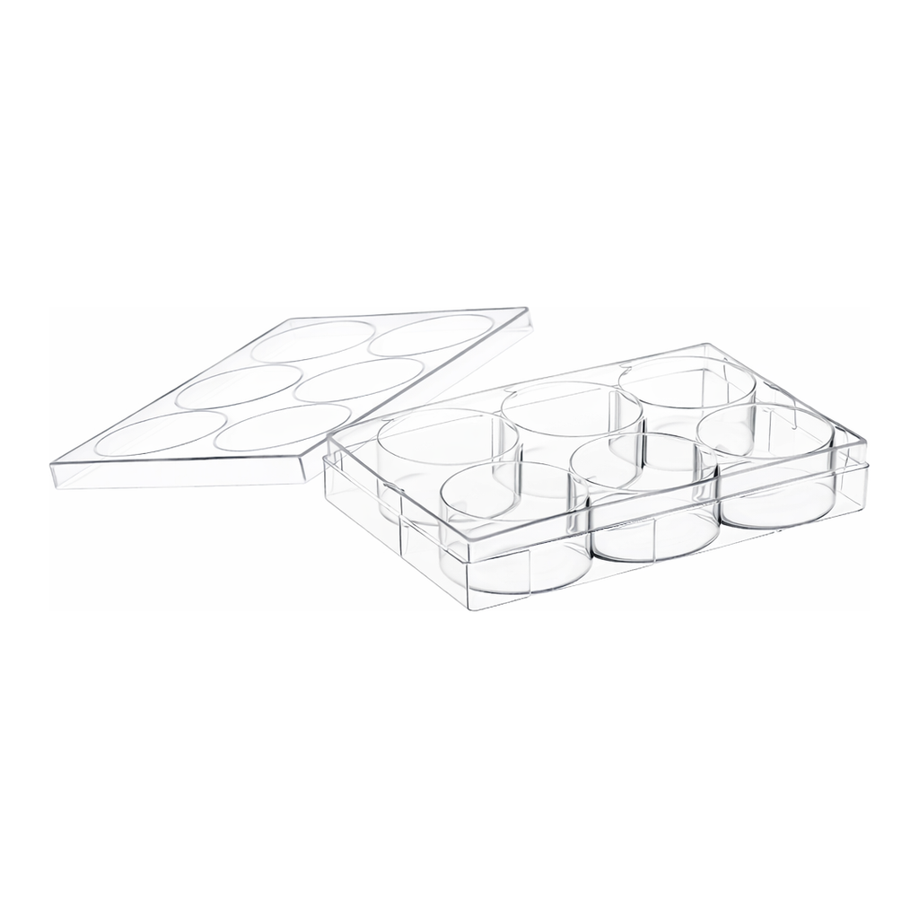 Greiner Bio One MULTIWELL PLATE FOR SUSPENSION CULTURE, 6 WELL,PS, CLEAR, LID WITH CONDENSATION RINGS, STERILE, SINGLE PACKED