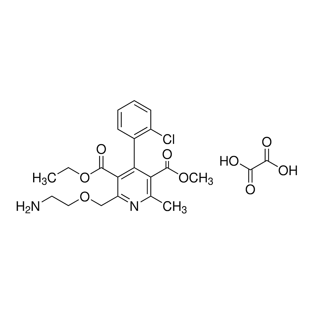Merck 3-Ethyl 5-methyl 2-(2-aminoethoxymethyl)-4-(2-chlorophenyl)-6-methylpyridine-3,5-dicarboxylate oxalate salt