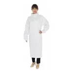 AS ONE Chemical Resistant High Neck Smock, 내약품성 하이 넥 스목